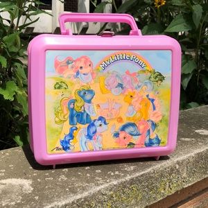 1987 Aladdin My Little Pony Lunchbox + Thermos